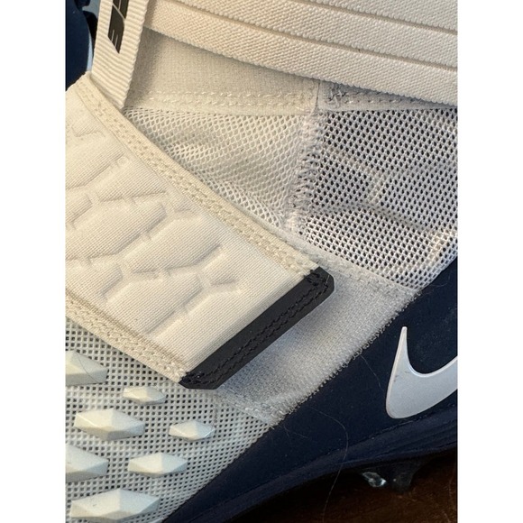 Nike Force Savage Elite 2 Football Cleats White/Navy Men's Size 17 NEVER WORN - Picture 9 of 9